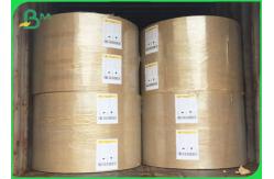 China Glossy 60gsm Hamburger Wrapping Paper Grease Proof White Kraft Paper Rolls supplier
