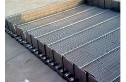 China Heat Resistant Plain Weave Wire Mesh Chain Conveyor 304SS Material supplier