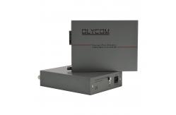 China PoE Media Converter Fast Ethernet Singlemode Fiber 30W Budget Unmanaged DC48V Input supplier