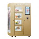 Rose Fresh Flower Vending Machine Self Service With Remote Control CE FCC for sale