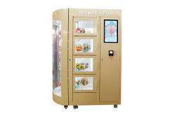 China Rose Fresh Flower Vending Machine Self Service With Remote Control CE FCC supplier