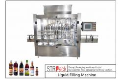 China 16 Nozzles Automatic Linear Liquid Filling Machine , Plastic Bottle filling machine supplier