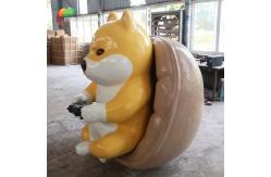 China Shiba Inu Animatronic Custom Micro Model Replicas For Amusement Park supplier