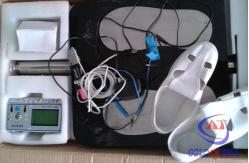 China ESD Wrist Strap / Footwear Tester With LCD Screen , Automatic Turnstile , Card Reader supplier