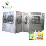 5000 BPH  Bottled Hot Filling Machine Beverage Or Juice Rinsing Sealing 3 In 1 Monoblock for sale