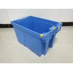 Stacking Nesting Solid Plastic Tote Box Standard Size 600*400mm for sale