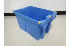China Stacking Nesting Solid Plastic Tote Box Standard Size 600*400mm supplier