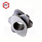 Melting Zone Extruder Screw Elements Tool Steel / 38CrMOAla Material High Hardenability OD 71mm Cpm Pellet Mill Parts for sale