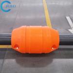 Red Orange Foam Buoy Float Collar Hdpe Pipe Flotation Rotational Molded for sale