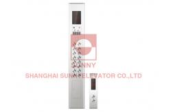 China Hairline Wall Mounted Elevator Cop Lop With Visual Electronic Display supplier