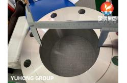 China Duplex Steel Flange ASTM A182 F44 UNS S31254  Distillation Tower Application supplier