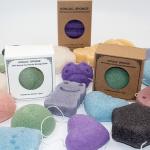 Dry Dim Facial Cleansing Sponge Environmentally Friendly