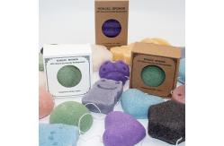 China Dry Dim Facial Cleansing Sponge Environmentally Friendly supplier