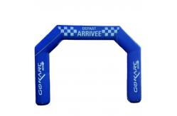 China Custom Printing Inflatable Finish Arch Outdoor Inflatable Entrance Arch supplier