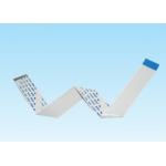 EVA Conductor Flex Ribbon Cable , FFC Flat Flex Cable 4 - 8mm With Blue Stiffen for sale