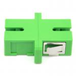 Single Mode Simplex Fiber Optic Adapter with Flange and Low Insertion Loss 0.2dB for sale