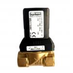 00308506 BURKERT Solenoid Valve G1 2/2 Normally Closed 25 Flow Hole FKM Sealed Brass Valve Body 8W 1-32bar for sale