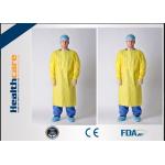 Antibacterial Disposable Protective Gowns / CPE Isolation Gown With Thumb Up for sale