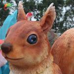 ISO Fiberglass Sculpture Squirrel Illuminated Animals Customizable
