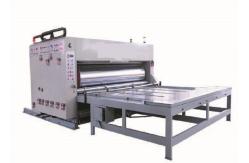 China Semi Auto Chain Feeder 60 Pcs / Min Flexo Printer Slotter Die Cutter ISO supplier
