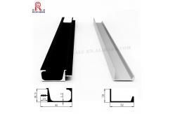 China Rush Resistant Aluminium Handle Profile , 1.2mm Thick Kitchen J Profile Handle supplier