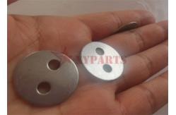 China 1'' Ss Lacing Washers With Double Hole To Wrap Insulation Around Irregular Shape supplier