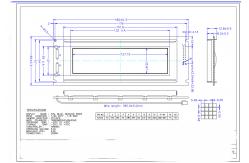 China 240*64 graphic STN blue negative transmissive LCD Module supplier