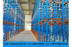 China Drive In Selective Pallet Racking System , Warehouse Drive In Racking For Sale supplier