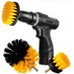 4 Pack Wheel Supplies Kit Fit Tire Detailing Drill Brush Set for sale