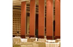 China Collapsing Movable MDF Finish Folding Acoustic Partition Walls For Banquet Hall Hotel supplier