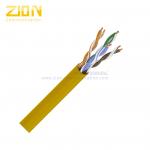LSZH UTP CAT5E Network Cable 350MHz 24AWG 4PR Low Smoke Zero Halogen Jacket for sale