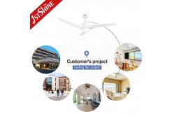 China Lighting Solutions Service 52-inch Simple Plastic Ceiling Fan Remote Control 3 Speeds supplier