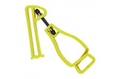 China Custom Plastic Glove Clip Lime  Polyoxymethylene Interlock Belt Clip supplier