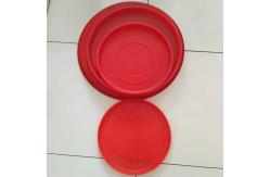 China Polypropylene 3cm Height 35cm Dia Chicken Feeding Tray supplier