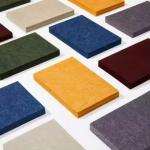 100% PET Acoustic Panel Coverage Efficiency Felt Acoustic Panel Custom Size Color for sale