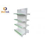 Metal Multi Tier Heavy Duty Grocery Store Shelves Advertising For Hypermarket for sale