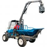 Agricultural Tire Type Palm Oil Tractor Powered By Diesel Engine for sale