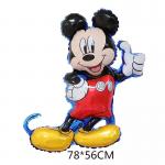 18 inch Solid color Minnie head balloon birthday party decoration arrangement cartoon Mickey Mouse foil balloon for sale