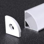 Curtain Box Surface Mounted Light Strip Aluminum Profile Special 45 Degree Oblique Light Slot for sale