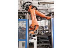 China Floor Mounting Position Industrial Robot Cell with KRC4 Controller Design supplier