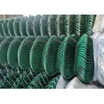 PVC Coated Galvanized Cyclone Chain Link Fence 8 60x60 for sale