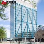 Recycled Commercial High Rise Steel Structure Office Building for sale