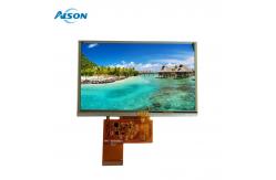 China 5 Inch 800X480 RGB Interface TFT LCD Module Resistive Touch Display supplier