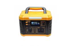 China MPPT 1000 Watt Powerstation 888wh Portable Backup Power Station With LED Light supplier