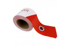 China Customizable Waterproof Plastic Barrier Tape  For Safety Constructions supplier