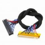 Highly Insulated Black Low-Voltage Display Cable with UL VW-1 Flammability Rating and Insulation Resistance of ≥1000MΩ for sale