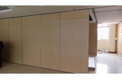China Commercial Sliding Modular Assemble Sound proof Partition Wall For Office Room supplier