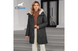 China Thickened Bio Down Filling Winter Wardrobe Zipper Closure Fur Winter Jacket supplier