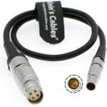 RED V-Raptor XL Power Cable For Steadicam Zephyr | Archer2 Sled 3 Pin Male To 2B 4 Pin Female Power Cable for sale