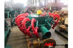 China Linear Motion Round Drilling Mud Desander Desilter Remove Solids supplier